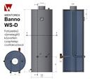WENTOREX Banno WS-D 70 fatüzelésű acél vízmelegítő csaptelep 11