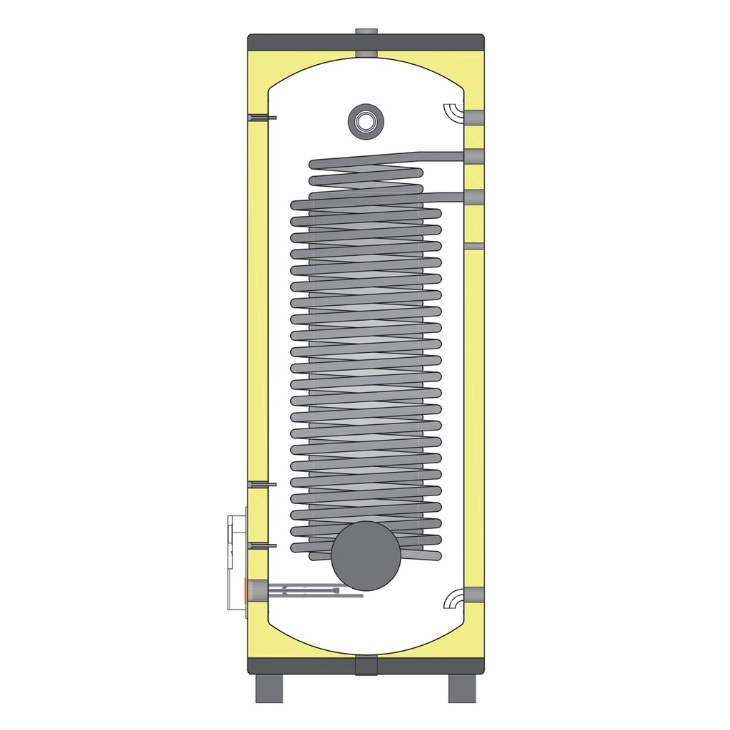 WENTOREX Blue HP-IHWe 150 S1 INOX indirekt használati meleg  5
