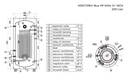 WENTOREX Blue HP-IHWe 200 S1 INOX indirekt használati meleg  5