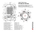 WENTOREX Blue HP-IHWe 750 S2 INOX indirekt használati meleg  3