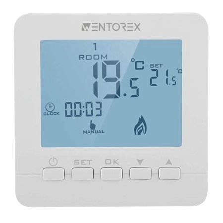 WENTOREX Control CW-2 WiFi digitális szobatermosztát központ 2