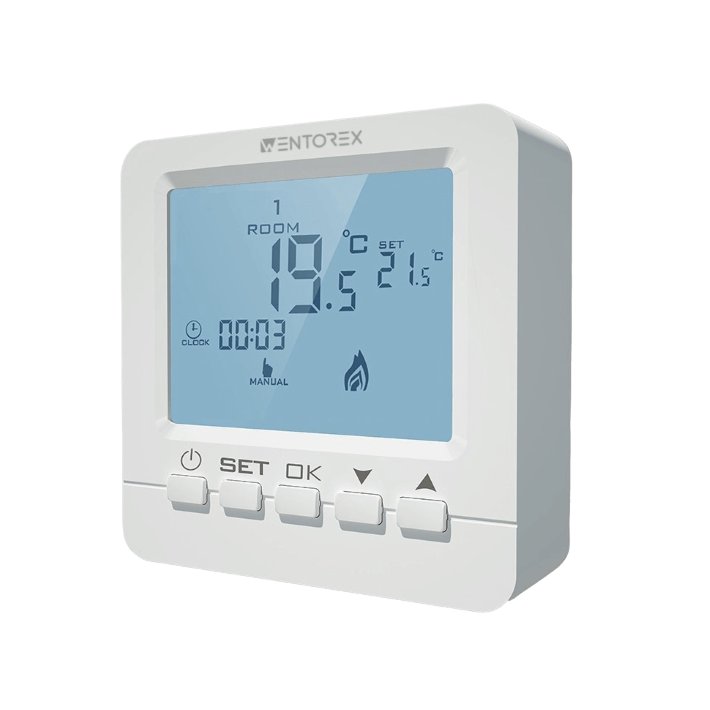 WENTOREX Control CW-2 WiFi digitális szobatermosztát központ 3