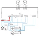 WENTOREX Control CCB-1 vezetékes központi vezérlőegység max. 6