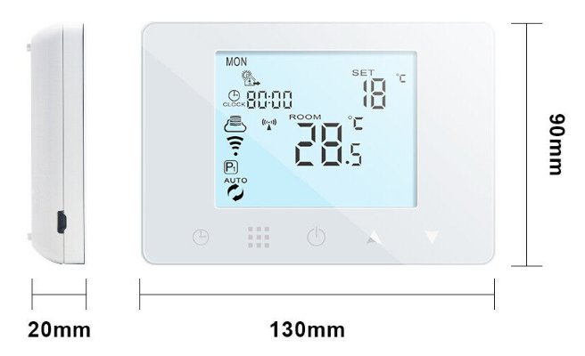 WENTOREX Control CW-3 RF WiFi programozható vezeték nélküli  4