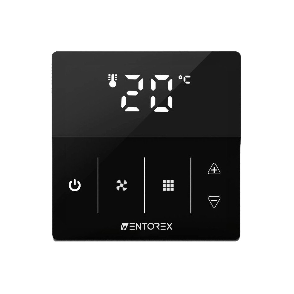 WENTOREX Control FC-2 WiFi digitális fan coil termosztát (3A 3
