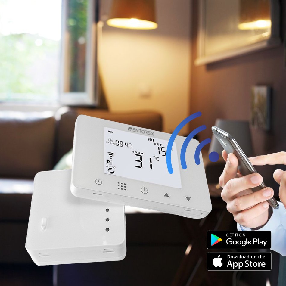 WENTOREX Control CW-3 RF WiFi programozható vezeték nélküli  8