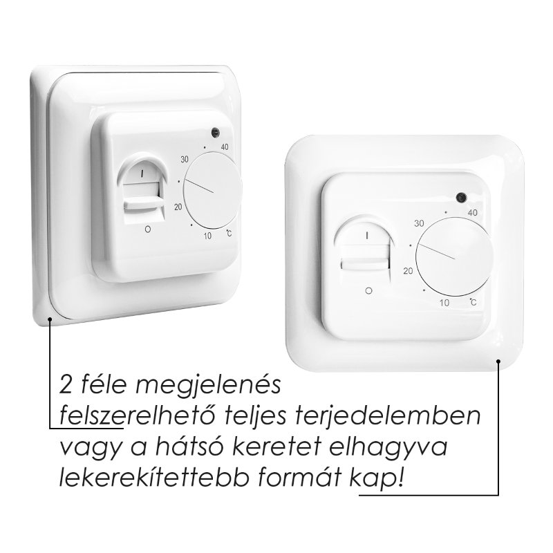 WENTOREX Control FE-4 manuális fali termosztát szobahőmérsék 2