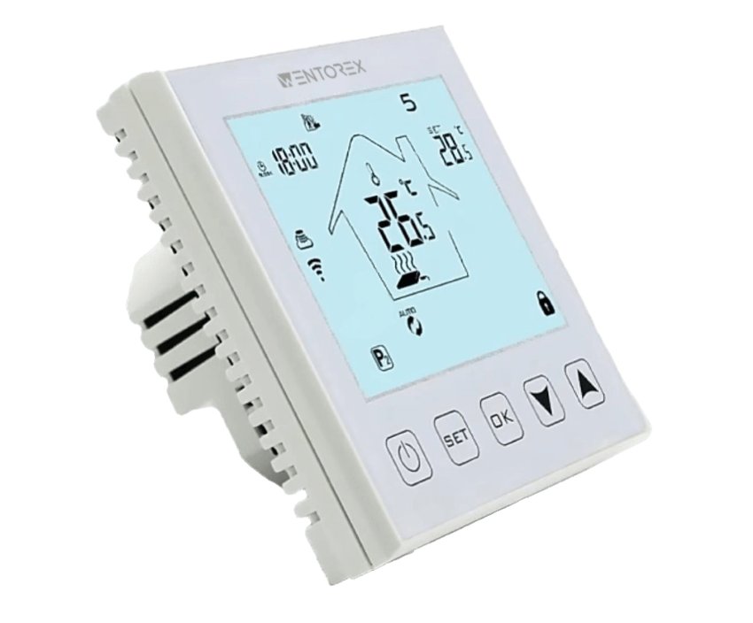 WENTOREX Control FE-3 WiFi érintőgombos szobatermosztát padl 5
