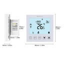 WENTOREX Control FE-3 WiFi érintőgombos szobatermosztát padl 6