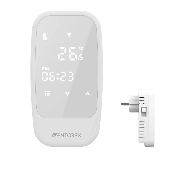 WENTOREX Control PT-2 WiFi univerzális konnektoros szobaterm 4