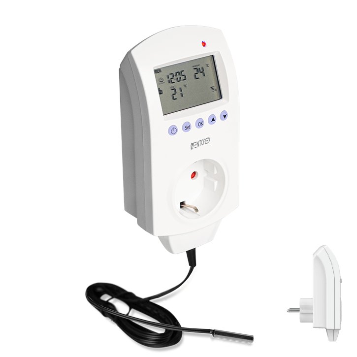WENTOREX Control TSF-1 WiFi univerzális konnektoros szobater 5