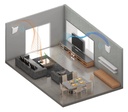 WENTOREX HRV One Medium WiFi egyhelyiséges hővisszanyerős sz 15