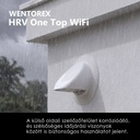 WENTOREX HRV One Top WiFi egyhelyiséges hővisszanyerős szell 2