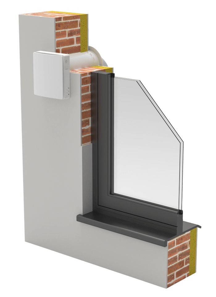 WENTOREX HRV One Top WiFi egyhelyiséges hővisszanyerős szell 11
