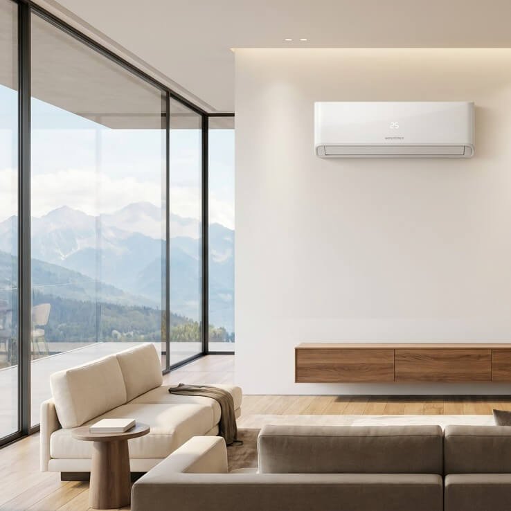 WENTOREX Montana 12 WiFi oldalfali split hűtő-fűtő klíma, ta 2