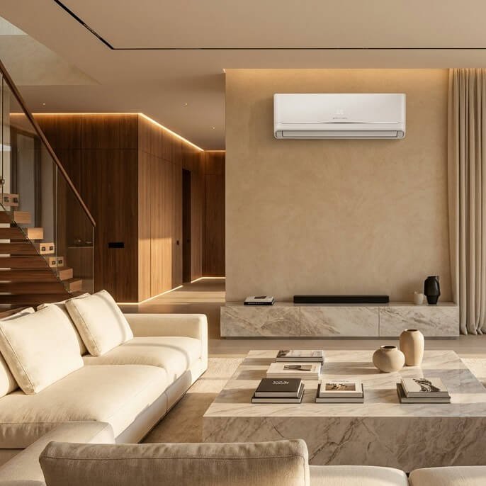 WENTOREX Nevada 12 WiFi oldalfali split hűtő-fűtő klíma csep 2