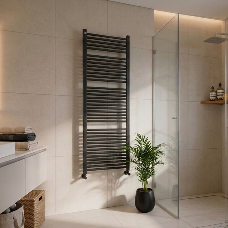WENTOREX Tolla Central 600/1800 vízteres, törölközőszárító r 2