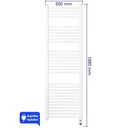 WENTOREX Tolla Electric 900 Watt elektromos törölközőszárító 7