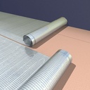 Wentorex U-HEAT Alu-Mat elektromos fűtőszőnyeg 20 m2 / 3000  12