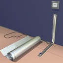 Wentorex U-HEAT Alu-Mat elektromos fűtőszőnyeg 4 m2 / 600 Wa 10