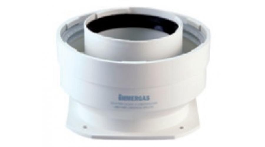 [kondenzációs indító idom 80/125] Immergas kondenzációs indító idom 80/125