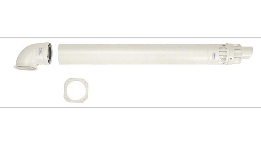 Immergas Ø 60/100 mm-es, koaxiális, vízszintes készlet