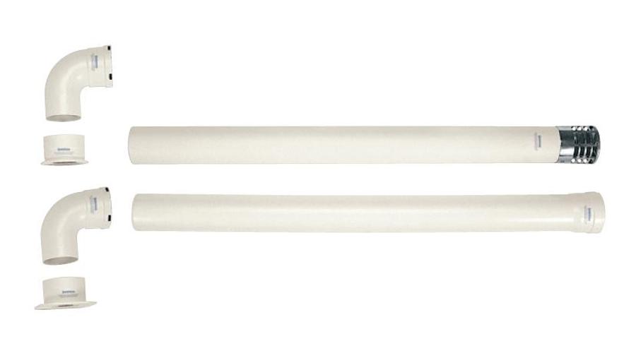 Immergas Ø 80/80 mm-es, szétválasztott készlet