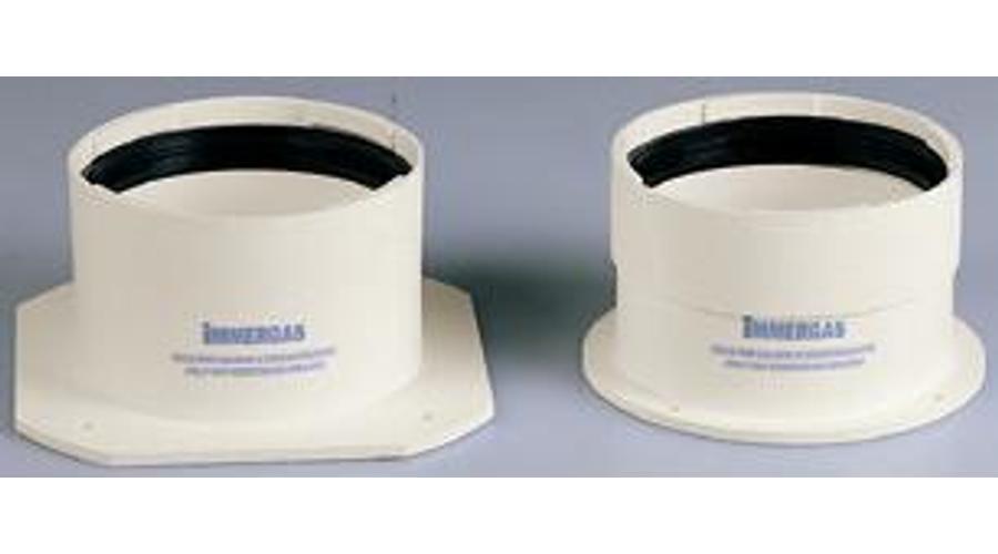 [3.012087] Immergas Ø 80 mm-es, karimás, induló idompár