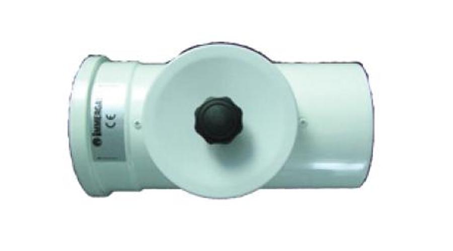 Immergas Ø 80/125 mm-es, egyenes idom nyitható vizsgáló nyílással