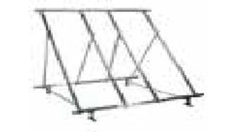 Immergas Szabadon álló tartószerkezet 4 db ES2V/2,0S kollektornak