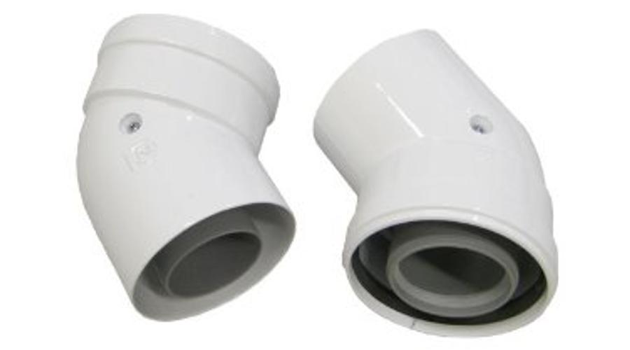 Ariston 45°-os könyökidom