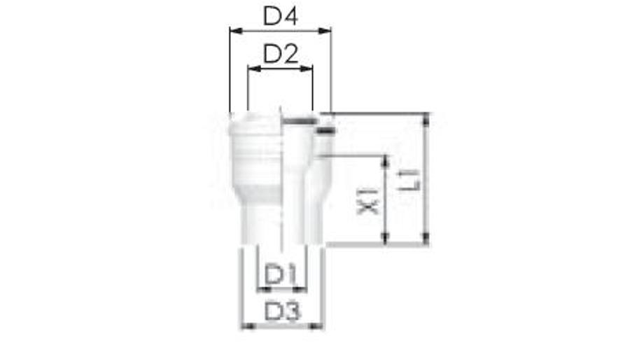 Tricox PPs/Alu bővítő 60/100mm-80/125mm