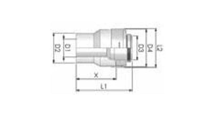 [PBÖ7005] Tricox PPs/Alu bővítő 100/150mm-110/160mm