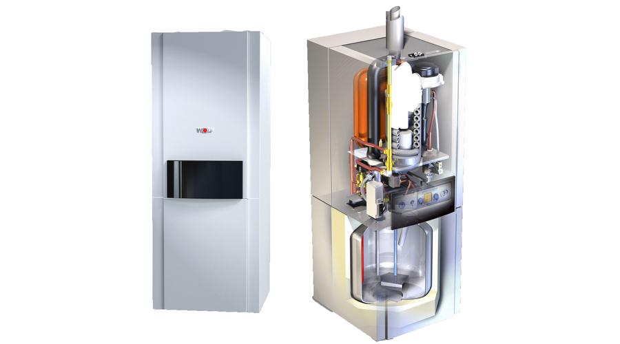 [8615175A] Wolf CGS-2-20/160 20KW-os Tárolós KOMBI Álló gázkazán ERP