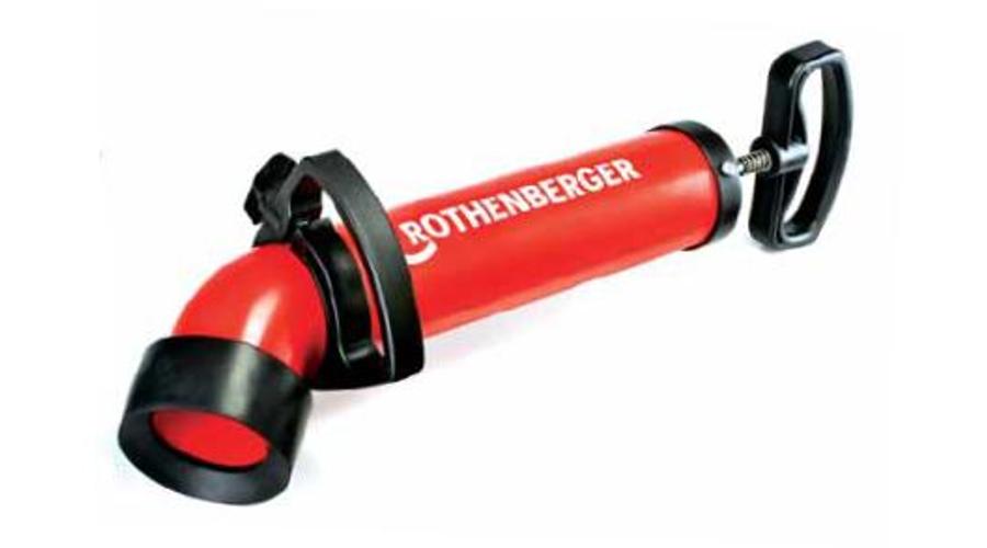 Rothenberger Ropump Super plus tisztítópumpa 2 adapterrel (hosszú, rövid)