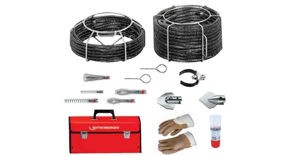 Rothenberger Standard Spirál és szerszám készlet Ø 16 / 22 mm