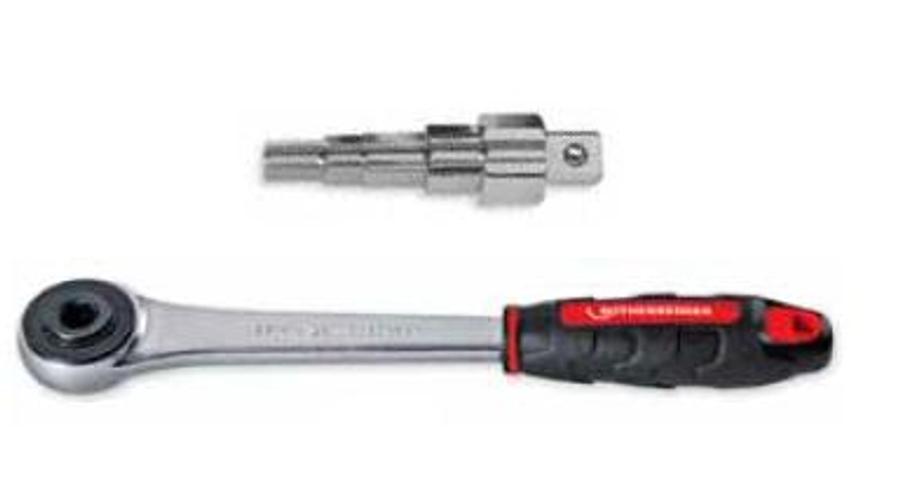 [UNI lépcsőskulcs készlet (racsnival)] Rothenberger UNI lépcsőskulcs készlet (racsnival)