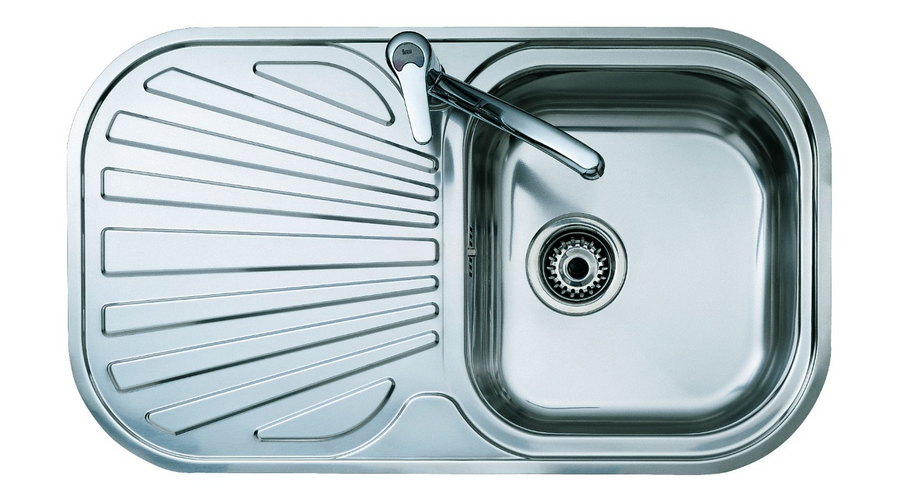 Teka Stylo 1B 1D Inox Mosogatótálca fényes