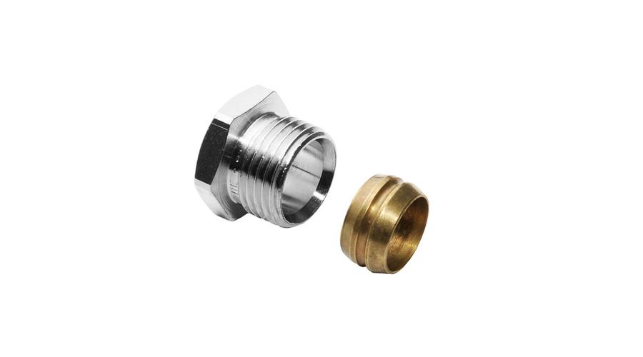 Heimeier szorítógyűrűs csatlakozó 15x15 (1/2)