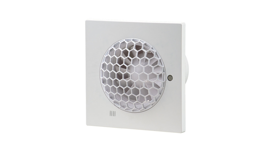 Vents 100 Quiet S Energiatakarékos Alacsony Zajszintű Ventilátor Méhsejtrács-szerkezetű Előlappal