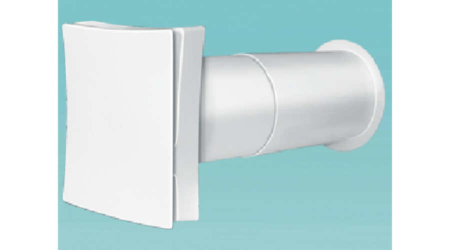 Vents PS 100 Fali Légbeeresztő Kerek Szellőzőráccsal