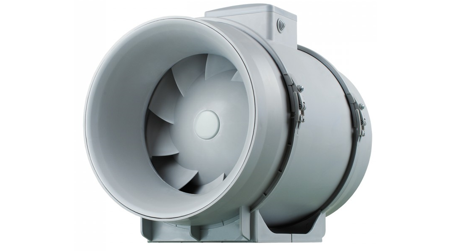 Vents TT 100 Pro Nagyteljesítményű Ipari Csatornaventilátor Műanyag Házzal 2 Fokozatú