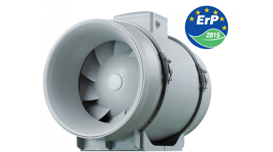 Vents TT 250 Pro Nagyteljesítményű Ipari Csatornaventilátor Műanyag Házzal 2 Fokozatú