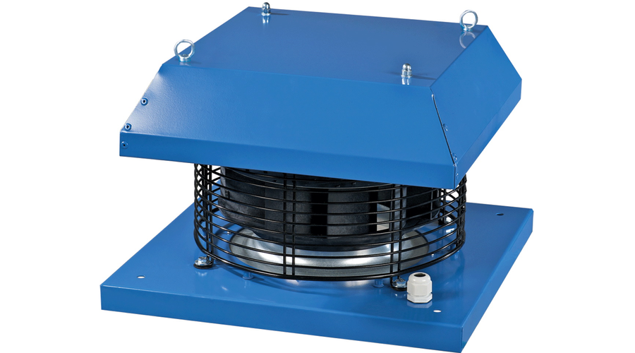 Vents VKH 4E 310 Radiális Tetőventilátor Műanyag Bevonatú Acélházban