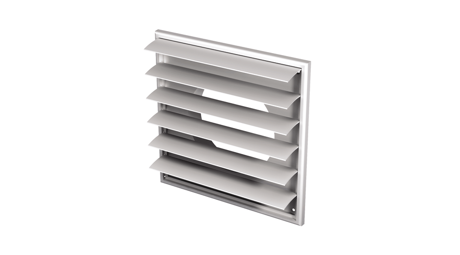 Vents MV 250/150 VJ Gravitációs Zsalu Csőcsatlakozóval Fehér