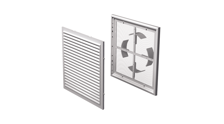 Vents MV 250VD Műanyag Szellőzőrács Állítható Csőcsatlakozóval