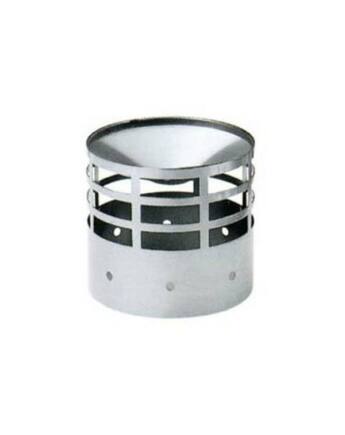 Ariston Madárvédő idom, Ø80 mm, (INOX)