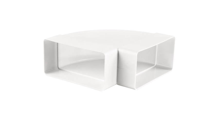 Vents 5251 55X110 90°-os Vízszintes Könyök Laposcsatornához