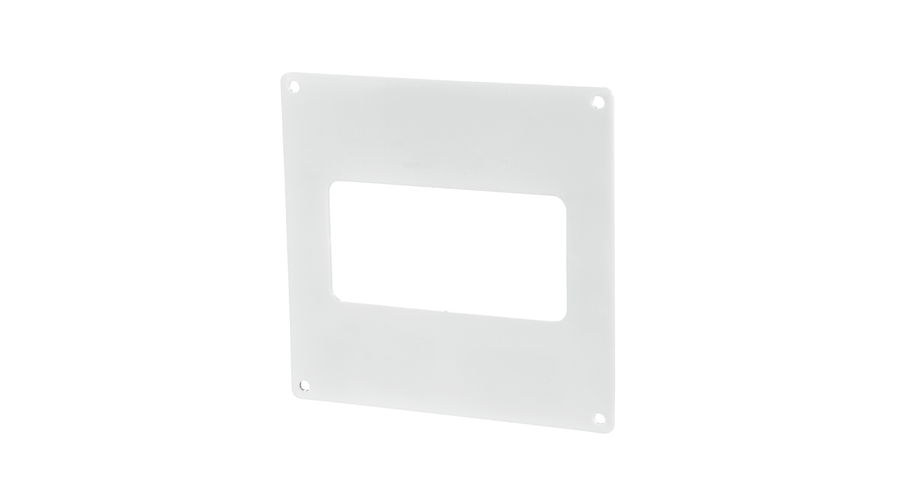 Vents 55 55X110 Műanyag Takarólap Laposcsatornához