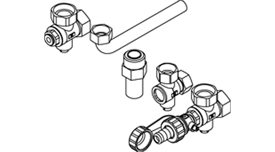 Viessmann kazáncsatlakozó készlet kombi kazánhoz